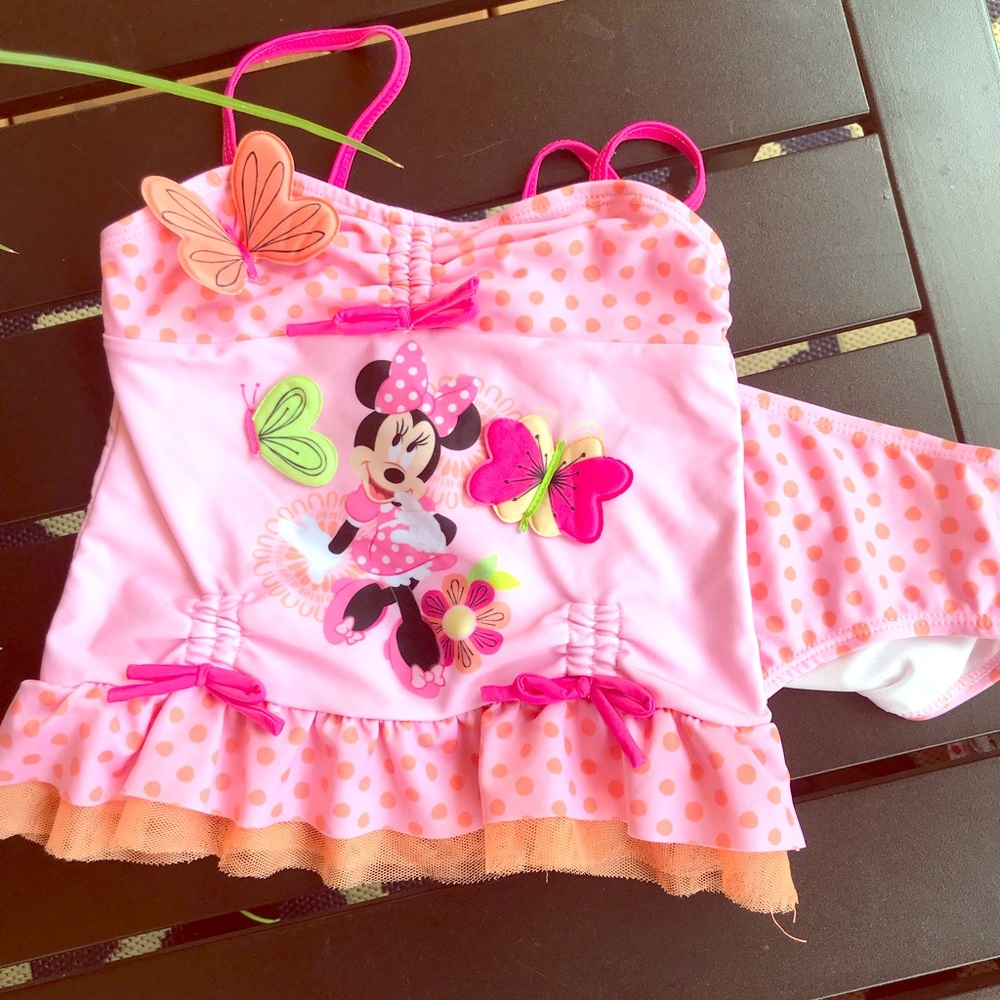 Minnie Mouse bathing suit. Tankini